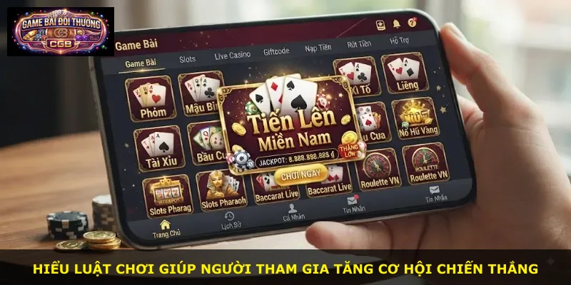 Hiểu luật chơi giúp người tham gia tăng cơ hội chiến thắng