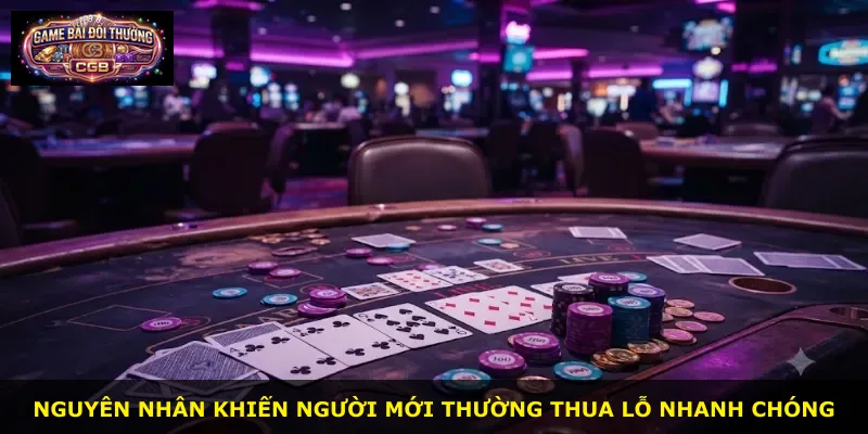Nguyên nhân khiến người mới thường thua lỗ nhanh chóng