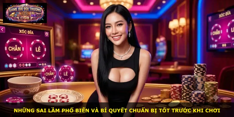 Những sai lầm phổ biến và bí quyết chuẩn bị tốt trước khi chơi